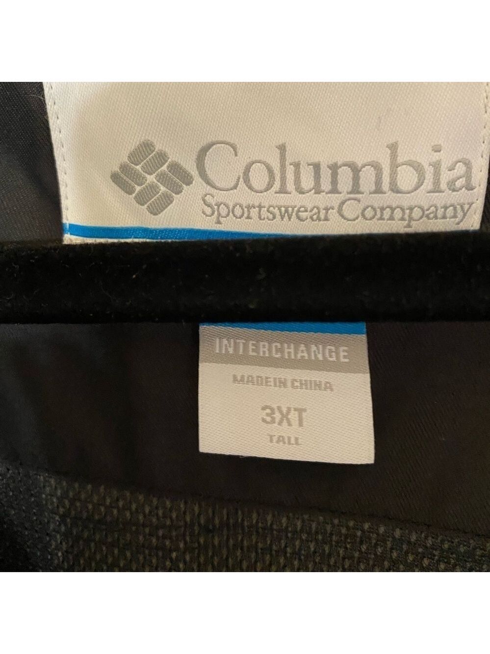 Columbia-Men’s 3X tall black/gray” whirlibird” OmniTech ski jacket. Exc preowned - Picture 5 of 13